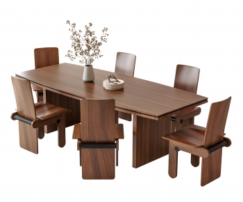 Nordic Style Dining Table And Chairs-ID:357569933