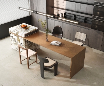 Modern Dining Table And Chairs-ID:317785026