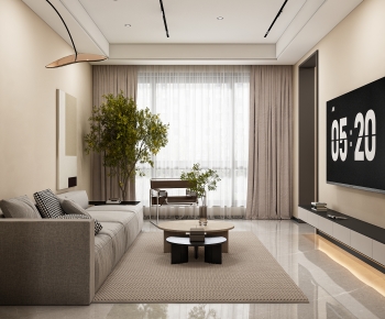 Modern A Living Room-ID:848540079