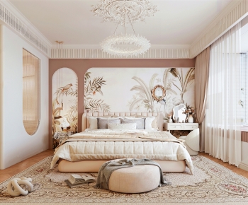 French Style Bedroom-ID:736289989
