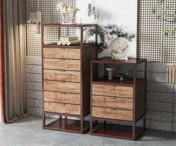 New Chinese Style Chest Of Drawers-ID:406435971