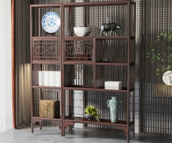 New Chinese Style Shelving-ID:145484921