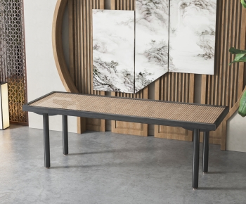 New Chinese Style Bench-ID:413579946