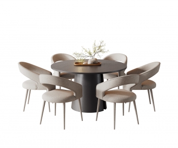 Modern Dining Table And Chairs-ID:621950694