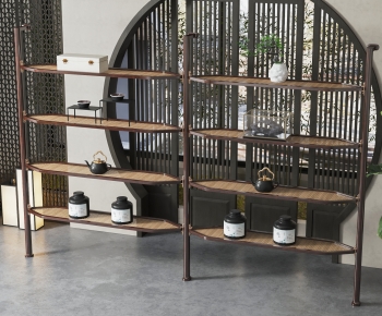 New Chinese Style Shelving-ID:829505929