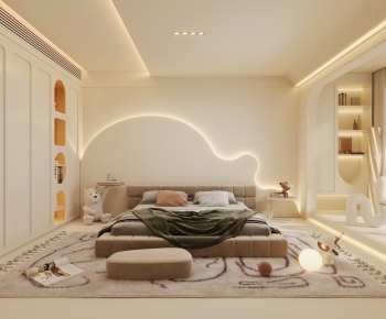 Modern Wabi-sabi Style Bedroom-ID:952637913
