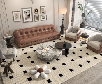 French Style Sofa Combination-ID:733100894