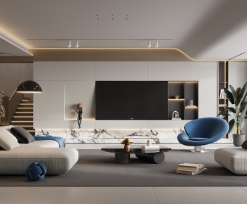Modern A Living Room-ID:241823911