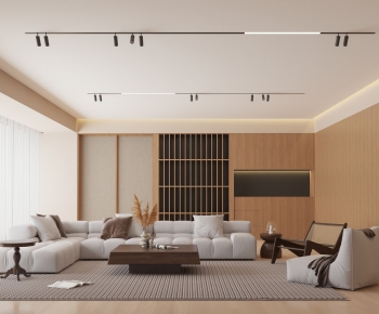 Japanese Style A Living Room-ID:682324896