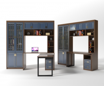 New Chinese Style Bookcase-ID:149322038