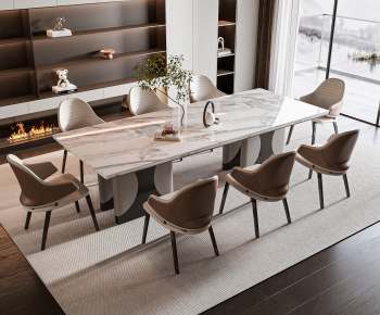 Modern Dining Table And Chairs-ID:156266933