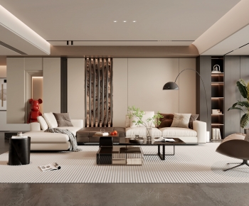 Modern A Living Room-ID:103387124