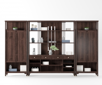 New Chinese Style Bookcase-ID:130600934