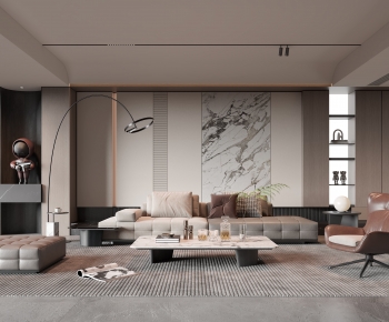 Modern A Living Room-ID:620661022