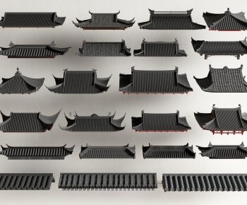 Chinese Style Building Component-ID:910684119