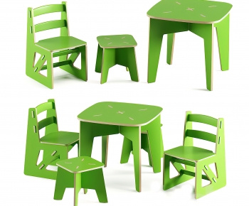 现代儿童桌椅-ID:296538114