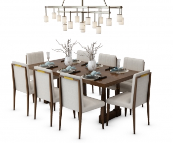 Modern Dining Table And Chairs-ID:883342988