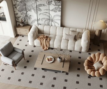French Style Sofa Combination-ID:290066006