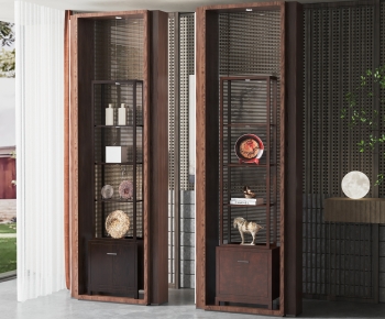 New Chinese Style Decorative Cabinet-ID:212868931