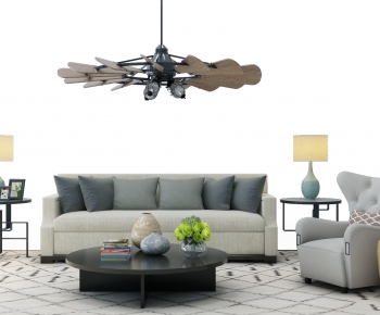 Simple European Style Sofa Combination-ID:263756996