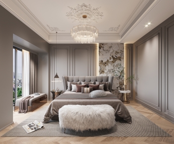 French Style Bedroom-ID:285861021
