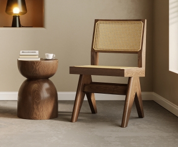 Wabi-sabi Style Dining Chair-ID:903968838