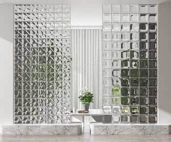 Modern Glass Screen Partition-ID:932250989
