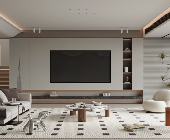 Modern A Living Room-ID:551630979