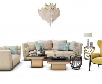 Simple European Style Sofa Combination-ID:233015063
