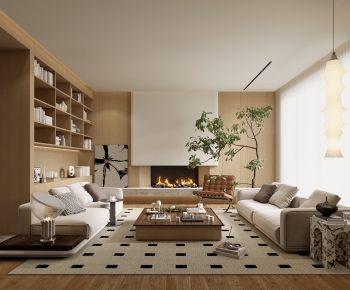 Modern A Living Room-ID:153641946