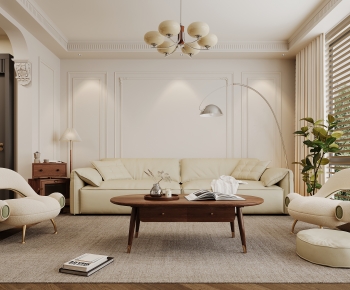 French Style A Living Room-ID:814194925
