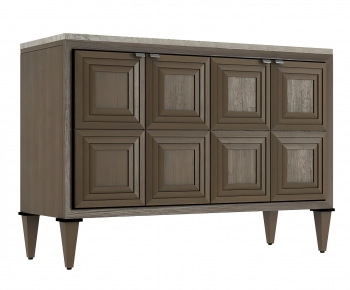 Wabi-sabi Style Side Cabinet-ID:720891951