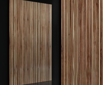 现代木饰面护墙板、格栅板-ID:341471913