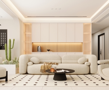 Modern A Living Room-ID:409267901