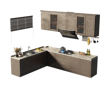 New Chinese Style Kitchen Cabinet-ID:703265918