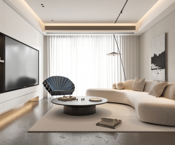 Modern A Living Room-ID:218796978