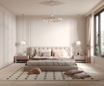 French Style Bedroom-ID:649257903