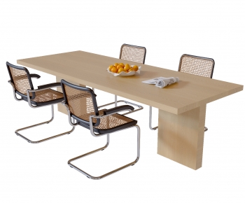 Modern Dining Table And Chairs-ID:485352045