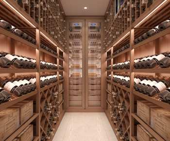 Modern Wine Cellar/Wine Tasting Room-ID:237742903