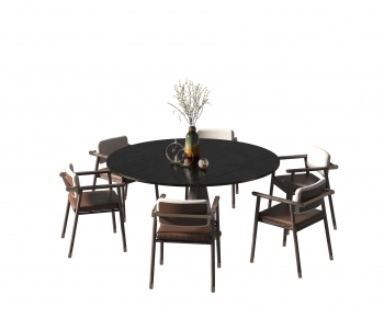 New Chinese Style Dining Table And Chairs-ID:728959083