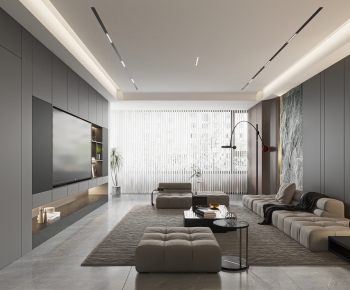 Modern A Living Room-ID:472889907