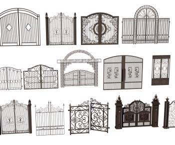 Simple European Style Gate-ID:310926914