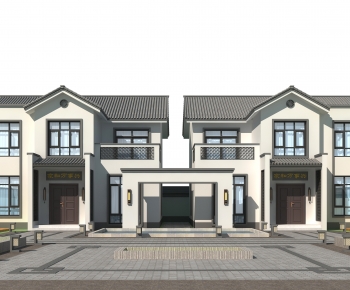 New Chinese Style Townhouse-ID:489626888