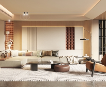 Modern A Living Room-ID:406119113