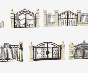 Simple European Style Gate-ID:142428929