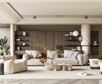 Modern A Living Room-ID:875289471