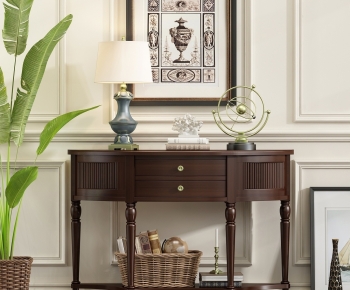 American Style Entrance Cabinet-ID:522634981