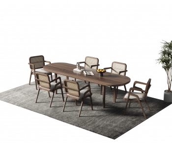 Modern Dining Table And Chairs-ID:142158994