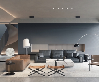 Modern A Living Room-ID:178786996