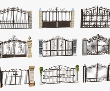 Simple European Style Gate-ID:440774929